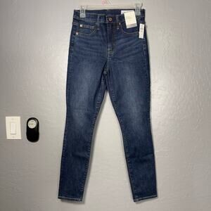 Gap High Rise True Skinny Jeans, 27/4 Regular, 478853